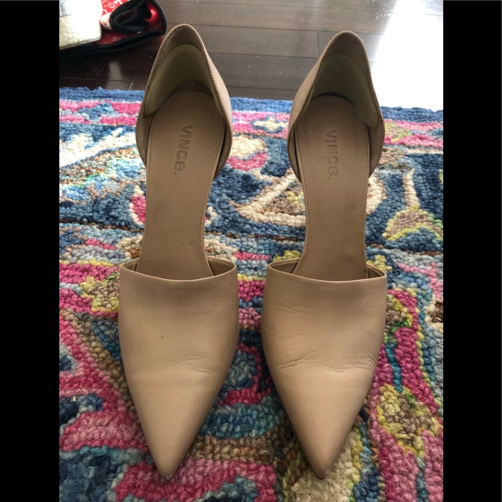 Vince Vero Cuoio Tan Heels Size 9
